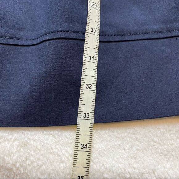 Theory Dark Blue Angeline Sleeveless Jumper Dress Size 8 - Picture 11 of 11